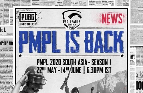 PMPL South Asia 2020 Groups, Date and Time