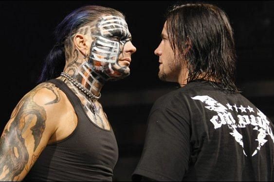 Jeff Hardy and CM Punk feuded over the World Heavyweight Championship in the summer of 2009.