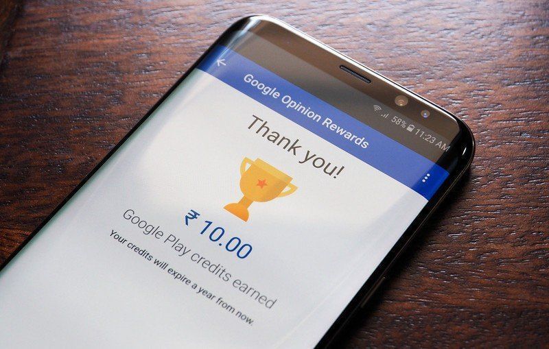 Google Opinion rewards