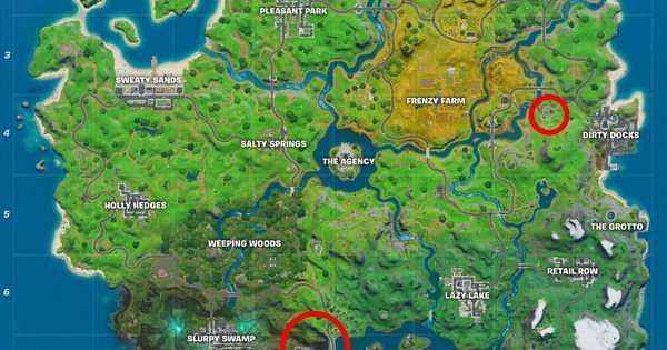 Hydro 16 &amp; Compact Car locations in Fortnite - Image credit: MSN/Epic Games