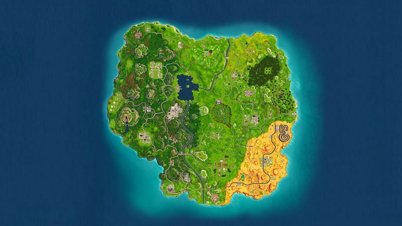 Could the current Fortnite map be cutting short the game time? (Image Credits: Wallpaper access)