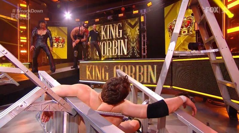 King Corbin with a little assistance