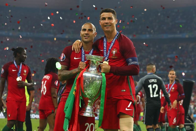 Cristiano Ronaldo and Ricardo Quaresma won Euro 2016 with Portugal.