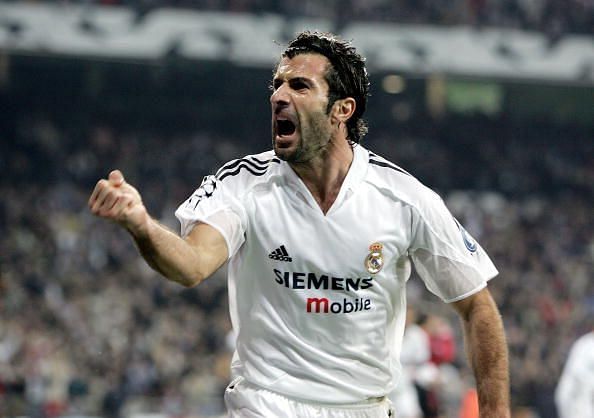 Figo won the Ballon d&#039;Or as a Real Madrid player in 2000