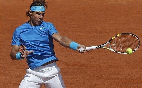 Rafael Nadal at 2011 Roland Garros