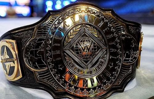 The redesigned Intercontinental Championship introduced last year!