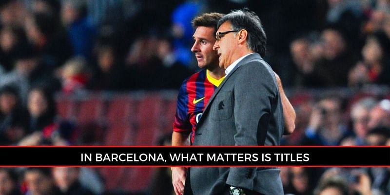 Tata Martino has made some controversial comments about his time at the club