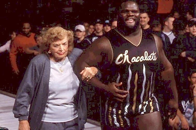 Mae Young with Sensual Chocolate