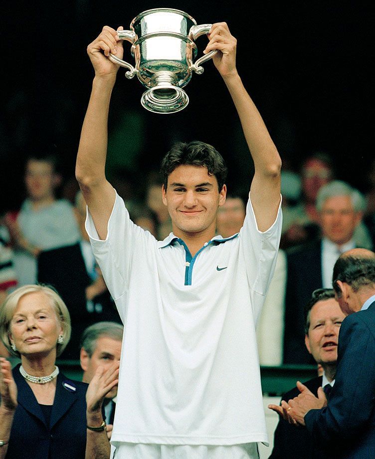 Roger Federer won his only junior Grand Slam title at 1998 Wimbledon