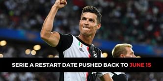 Cristiano Ronaldo to return to training today as Serie A start date is pushed back