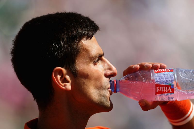 Novak Djokovic. Hungover. During an official tennis game. Can you believe that?