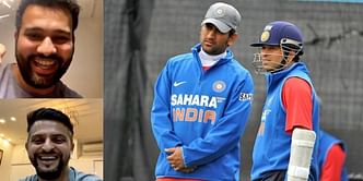 Suresh Raina talks about the effect of Sachin Tendulkar and MS Dhoni's meetings during 2011 WC