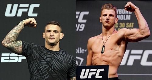 Dustin Poirier and Dan Hooker.