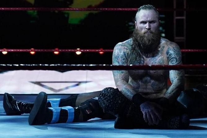 Aleister Black sends a warning to Seth Rollins and Murphy