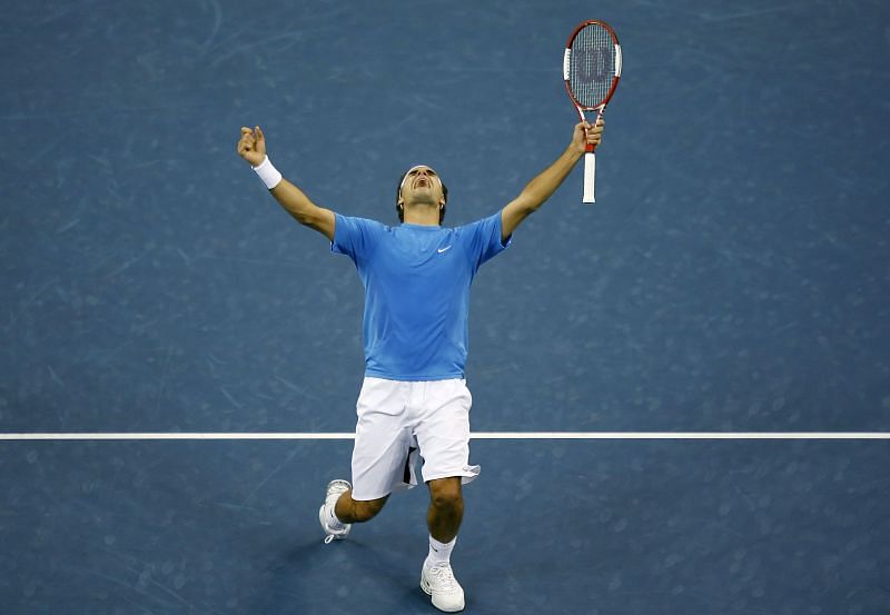 Roger Federer defeated Andy Roddick in four sets in the 2006 US Open final