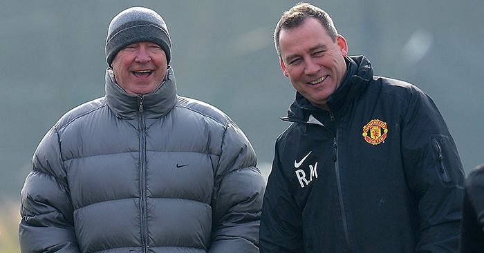 Sir Alex Ferguson and Rene Meulensteen