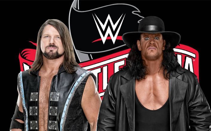 The Undertaker vs. AJ Styles at WrestleMania 36