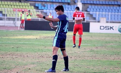 Girik Khosla at Minerva Punjab FC.