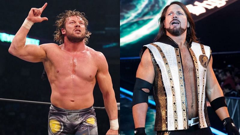 Kenny Omega and AJ Styles