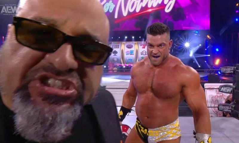 Brian Cage made his AEW debut today and has seemingly been paired up with Tazz
