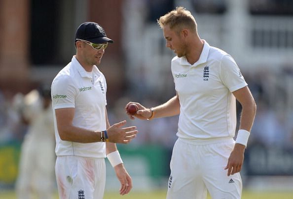 England&#039;s potent pair of James Anderson &amp; Stuart Broad&nbsp;