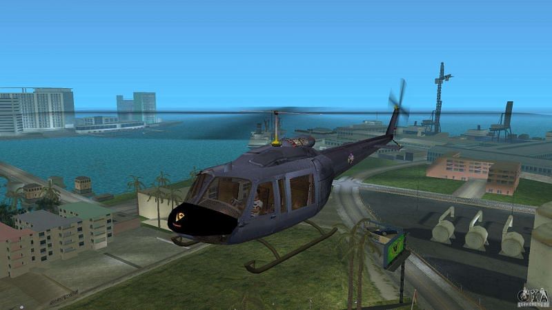 GTA Vice City PC Cheat Codes for Helicopter