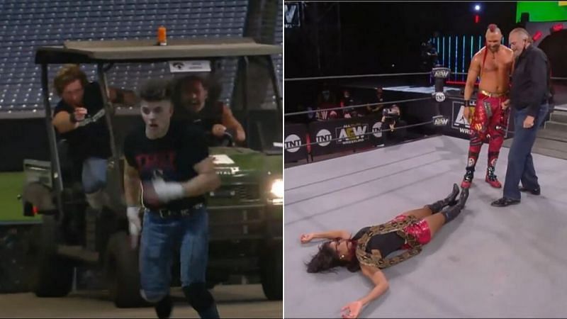 AEW Dynamite Results: Matt Hardy debuts in insane street fight, Jake Roberts brings a snake inside the ring