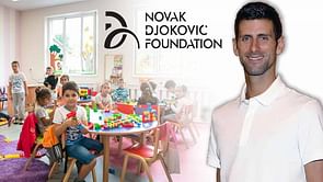 Novak Djokovic's foundation is continuing its good work in a time of crisis