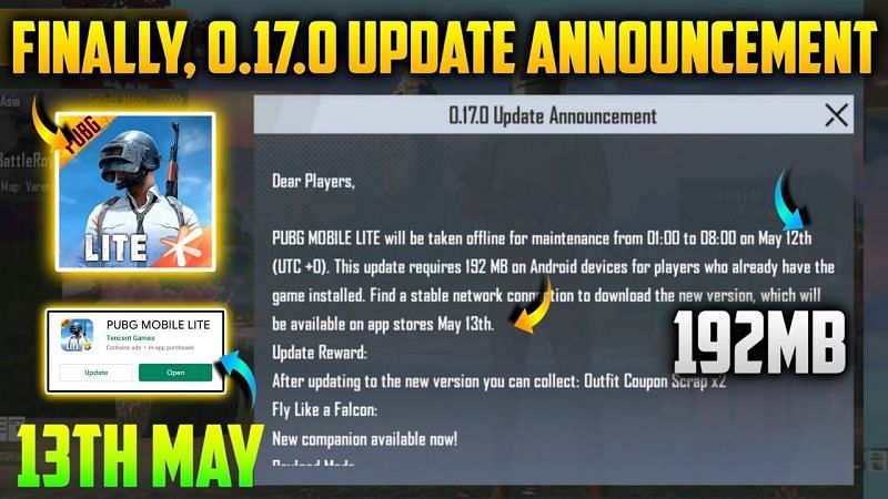 PUBG Mobile Lite 0.17.0 Update (Credits: REBLOTECH)