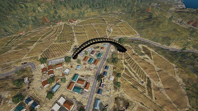 Pochinski Hot drop location in PUBG Erangel map