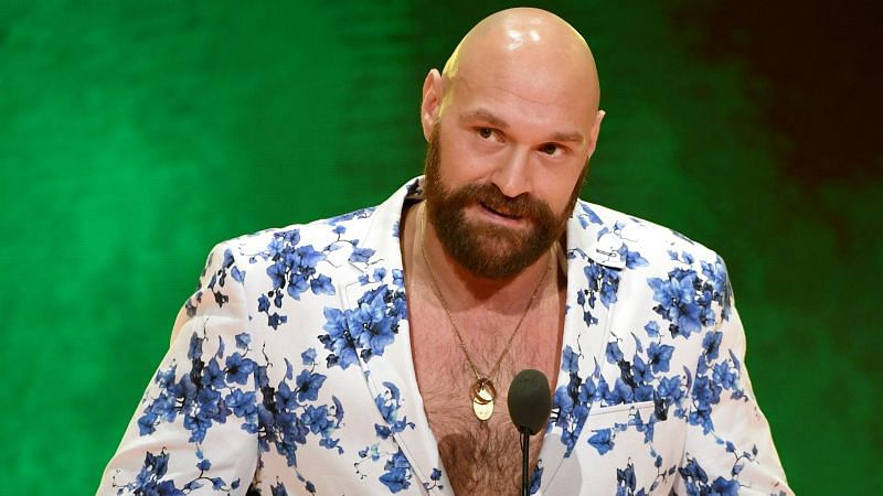 Tyson Fury has once again called out WWE Champion Drew McIntyre to a fight