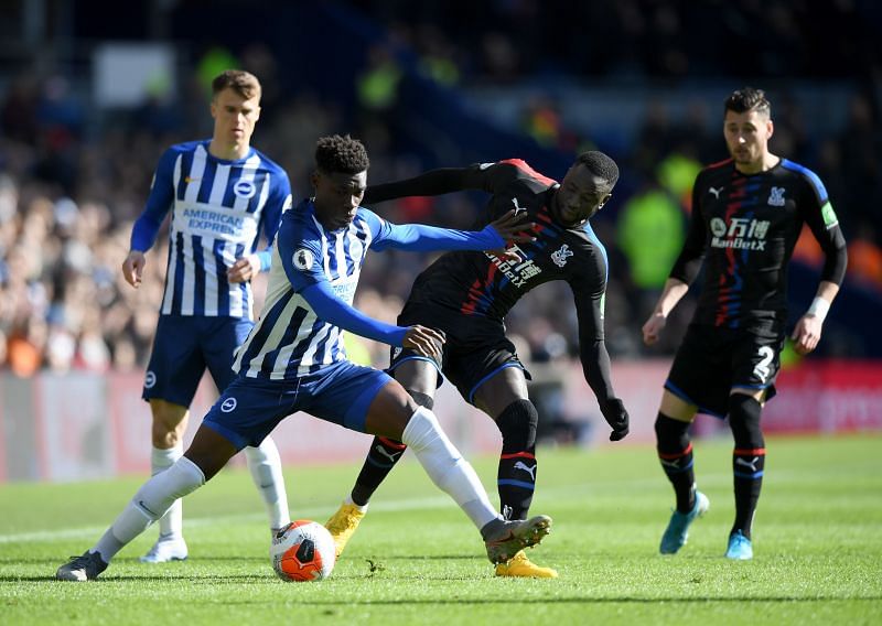 Brighton &amp; Hove Albion in a Premier League match