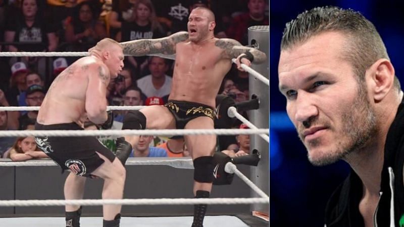Orton vs Lesnar