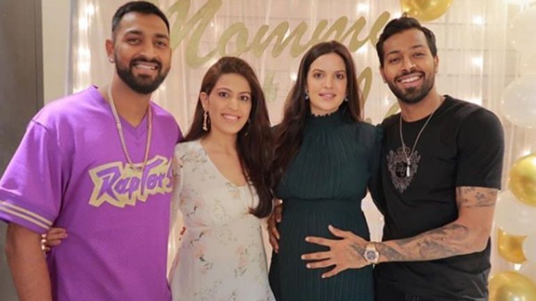 The Indian cricket star took to Instagram to announce the good news of Natasha Stankovic expecting