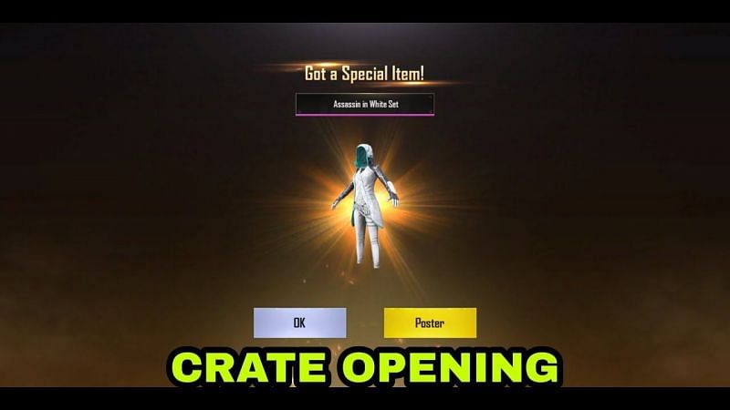 Crate Opening in PUBG Mobile