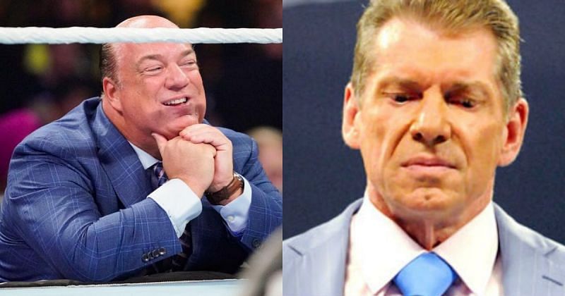 Paul Heyman and Vince McMahon.