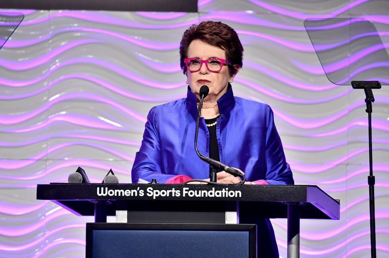 Billie Jean King.