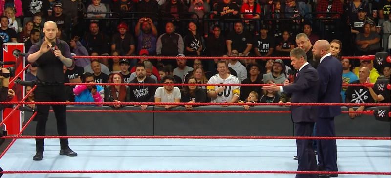 King Corbin has caught Vince McMahon&#039;s eye