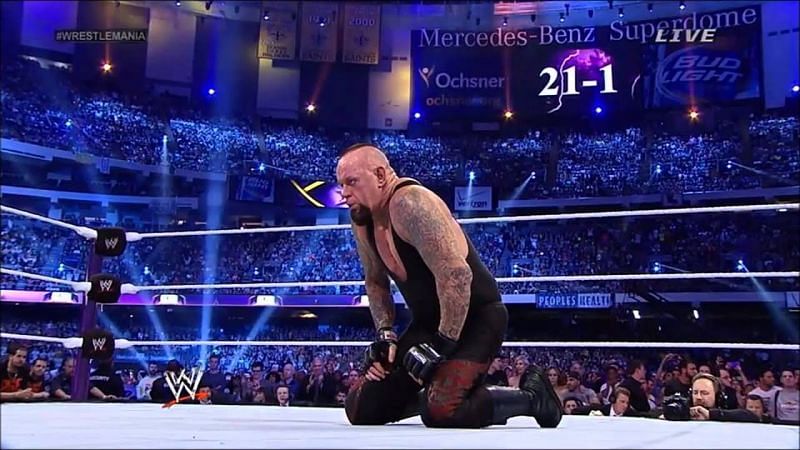 The Undertaker has no recollection of this match