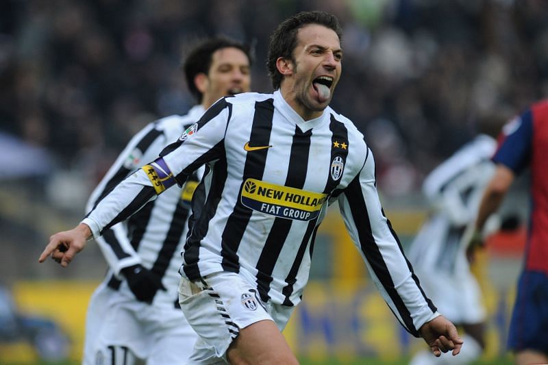 Despite his success with Juventus and Italy, Alessandro Del Piero never finished in the top 3 