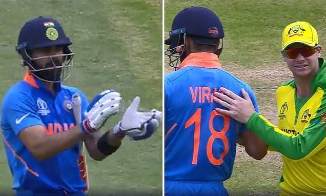 Virat Kohli and Steve Smith exhibited true sportsmanship on the field in the CWC last year