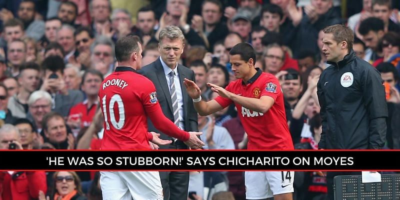 Chicharito and many other United stars were unhappy under David Moyes