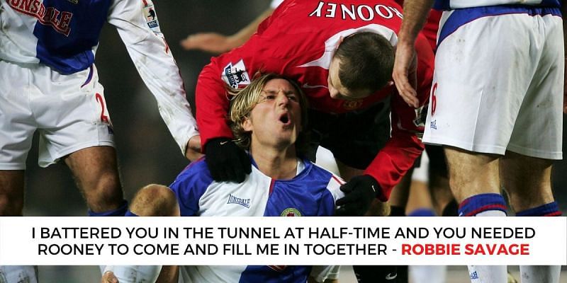 Robbie Savage and Rio Ferdinand look back on the ill-tempered incident.
