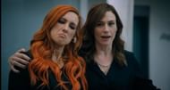 Becky Lynch (L) in 'Billions'