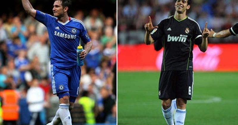 Kaka and Lampard: the modern generation&#039;s prolific midfielders. Image source: dantri.com