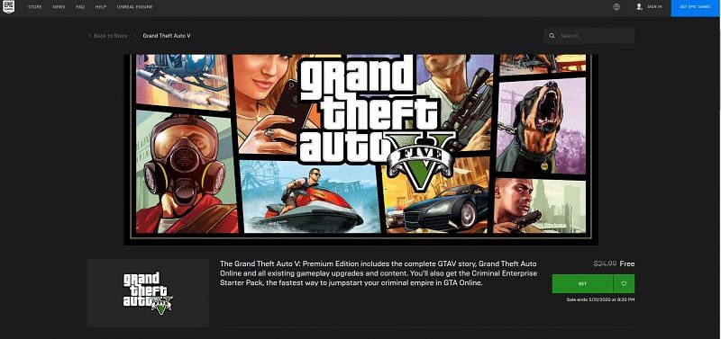 GTA 5: How to download Grand Theft Auto V for free on Epic Games Store  today, The Independent