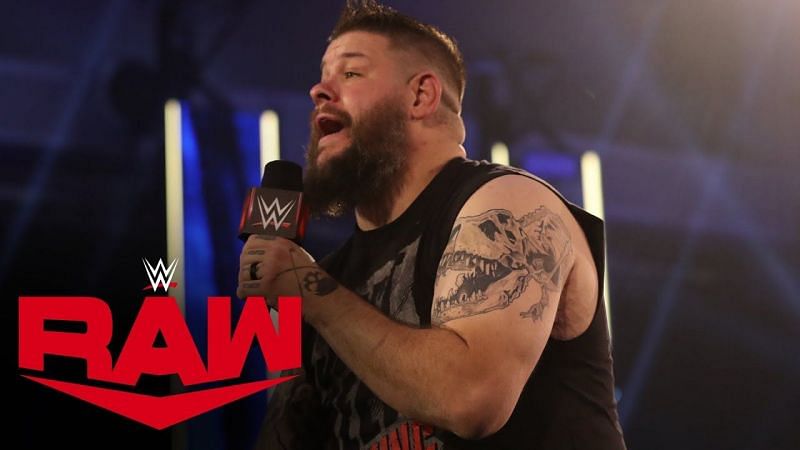 Kevin Owens took full advantage of the live crowd