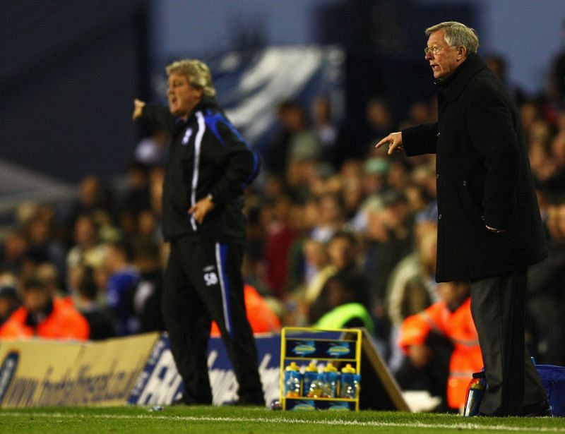 Steve Bruce and Sir Alex Ferguson have frequently been on opposing sides