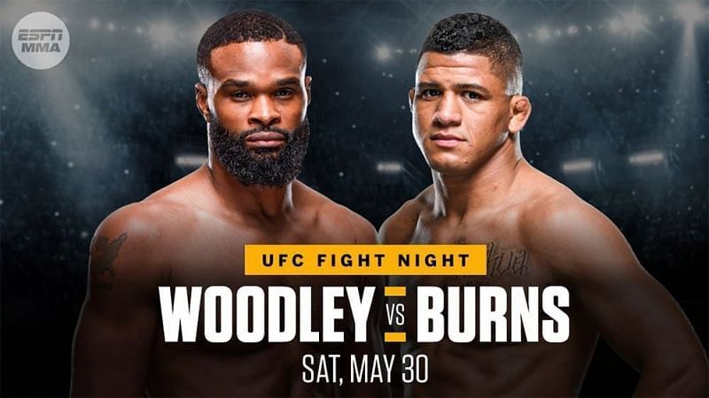 Tyron Woodley vs. Glibert Burns goes down this Saturday at UFC on ESPN 9