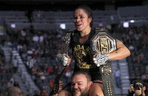 Amanda Nunes defends her featherweight title against Felicia Spencer at UFC 250